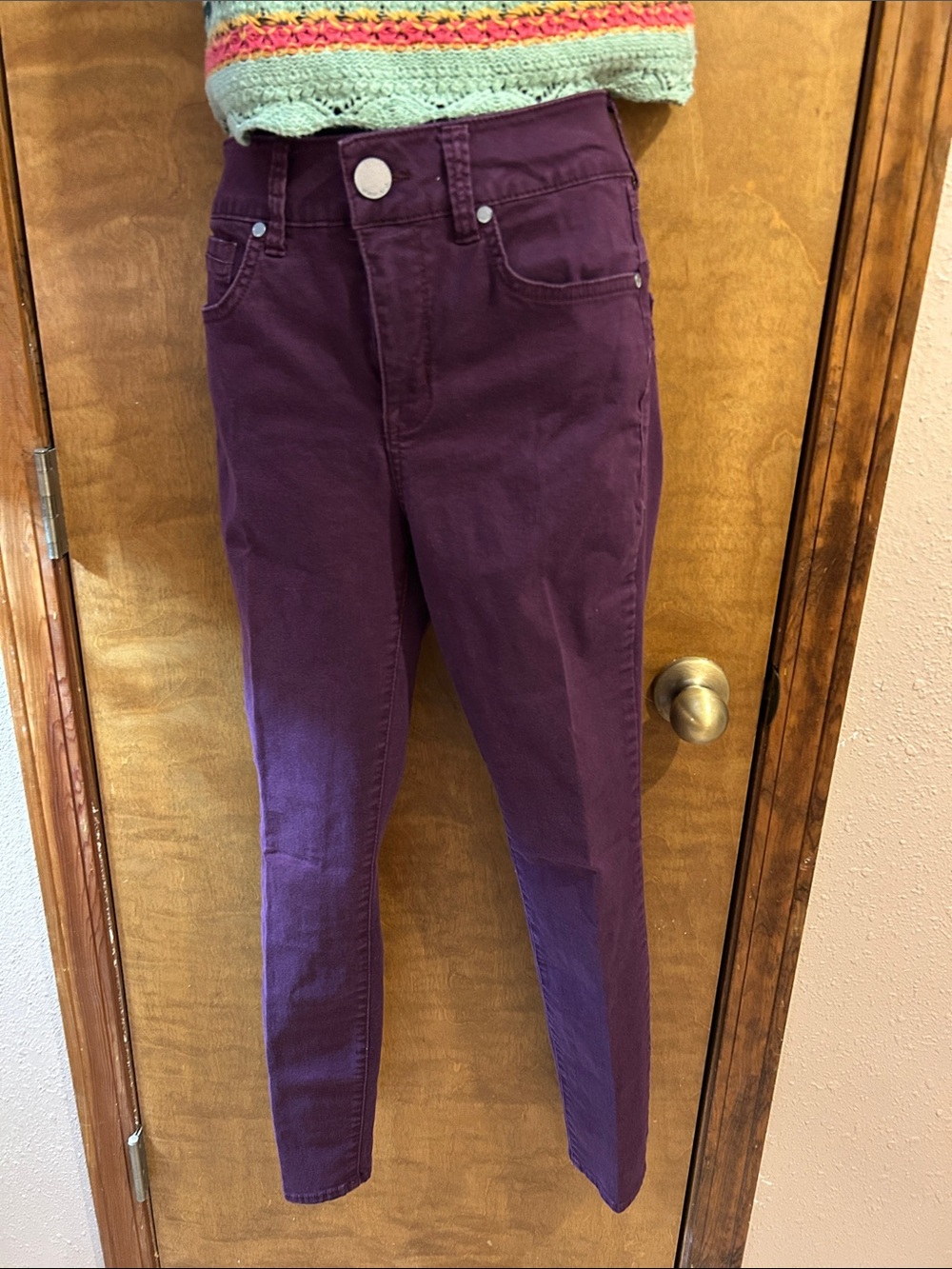 Seven7 Women's Plum Skinny Jeans